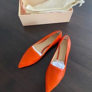 Python Loafers, brand new, soft paprika color!!